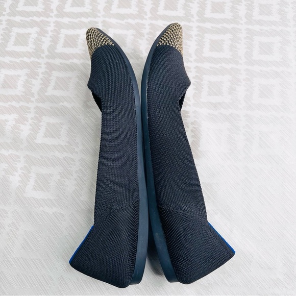 Rothy’s Womens Licorice Pointed Retired Toe Flats Loafer Ballet shoes Size 10 - Picture 4 of 8